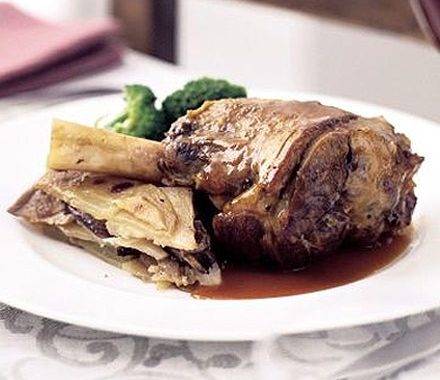 Braised lamb shanks recipe