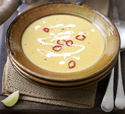 Thai pumpkin soup recipe 