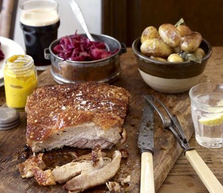Three-hour pork belly recipe