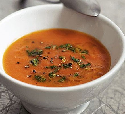 Tomato soup with gremolata recipe 