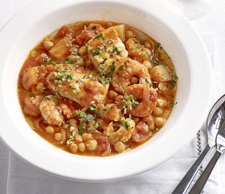One-pan Spanish fish stew recipe