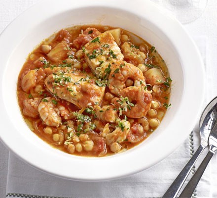 One-pan Spanish fish stew recipe 