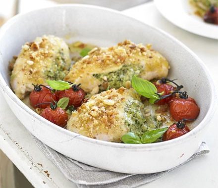 Creamy pesto chicken recipe