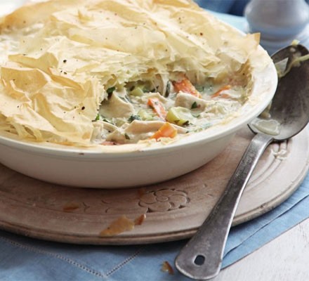 The ultimate makeover: Chicken pie recipe 