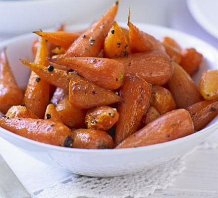 Honey-glazed carrots recipe 