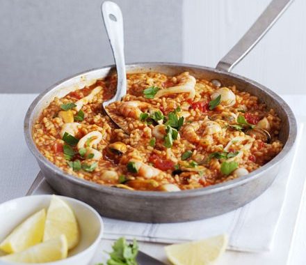 Easy paella recipe