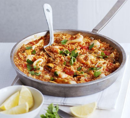 Easy paella recipe 