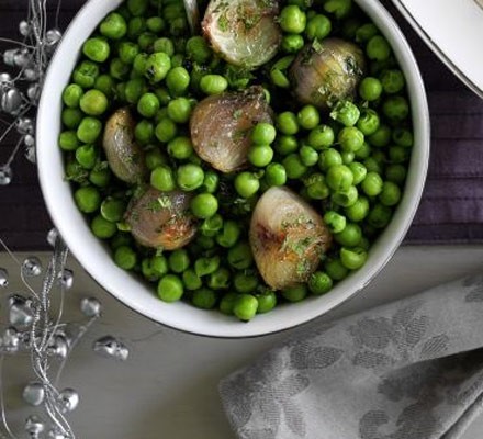 Peas and shallots recipe 