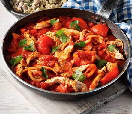 Mexican chicken stew with quinoa & beans recipe
