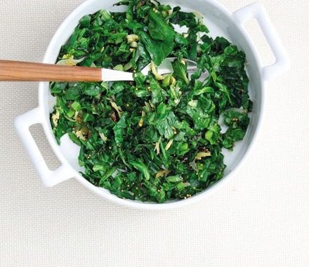 Spring cabbage with mustard seeds recipe