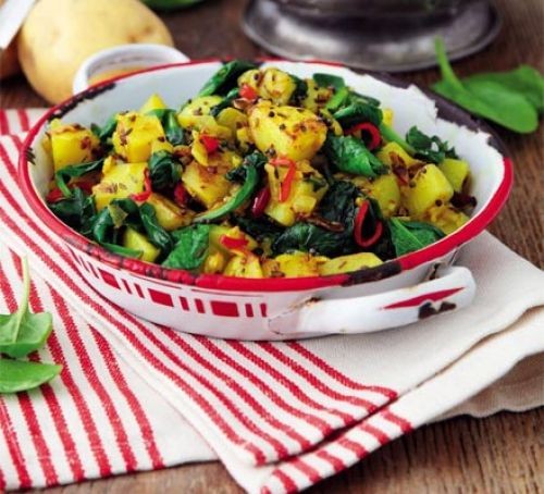 Saag aloo recipe 