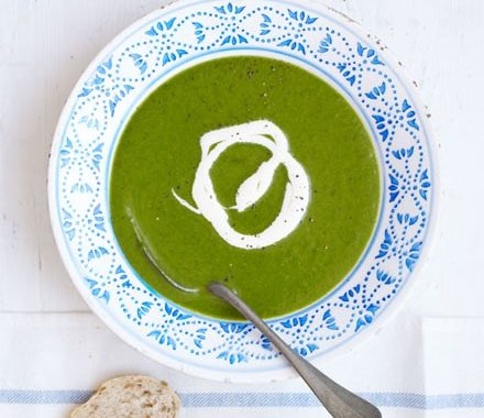 Spinach soup recipe