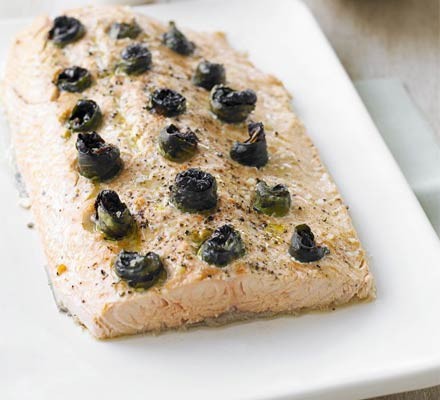 Mediterranean salmon fillet recipe 
