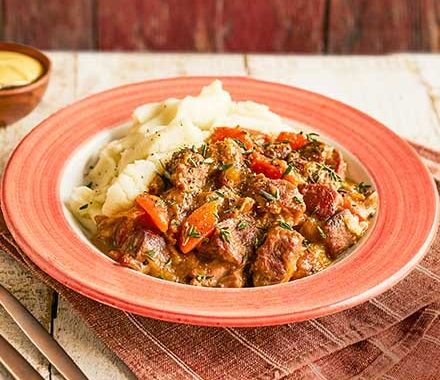 Slow cooker pork casserole recipe