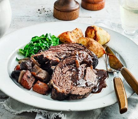 Slow cooker beef pot roast recipe