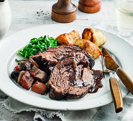 Slow cooker beef pot roast recipe 