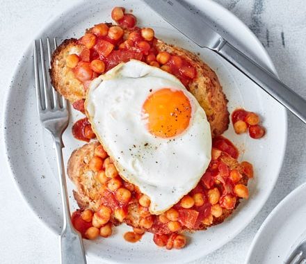 Smoky chickpeas on toast recipe