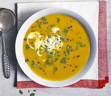 Moroccan roasted vegetable soup recipe