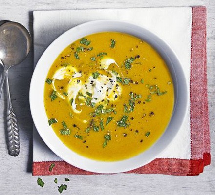 Moroccan roasted vegetable soup recipe 