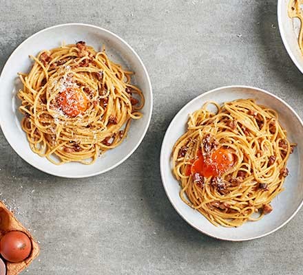 Next level spaghetti carbonara recipe 