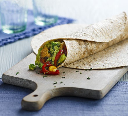 Spicy avocado wraps recipe 
