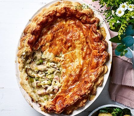 Spring chicken pot pie recipe