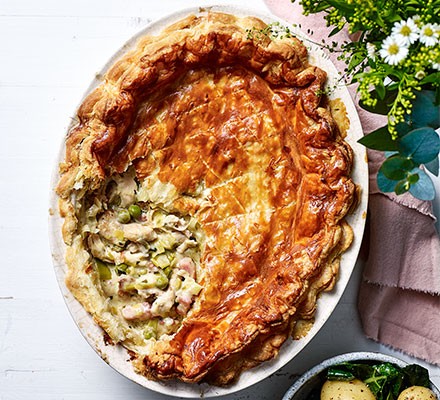 Spring chicken pot pie recipe 