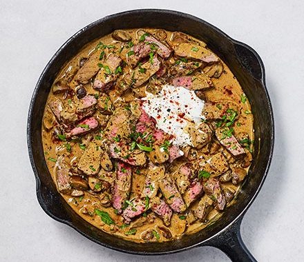 Next level beef stroganoff recipe