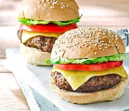 Swedish meatball burgers recipe