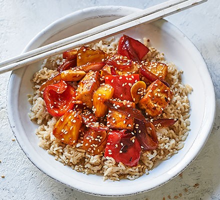 Sweet & sour tofu recipe 