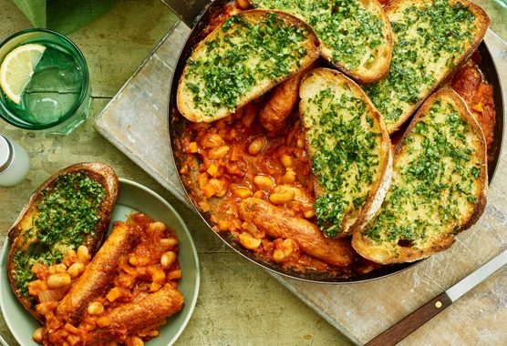 Vegan sausage casserole recipe