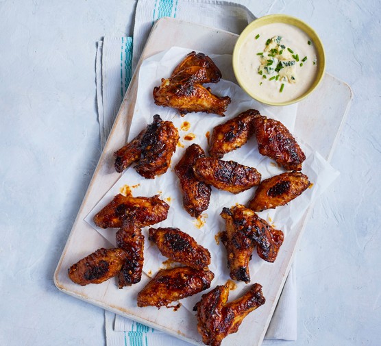 Baked buffalo chicken wings recipe 