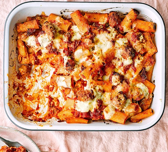 Sausage pasta bake recipe 