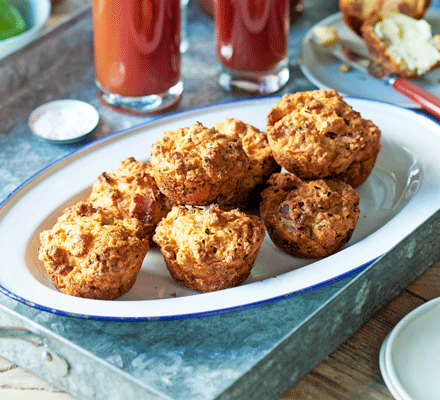 Cheese & bacon scones recipe 