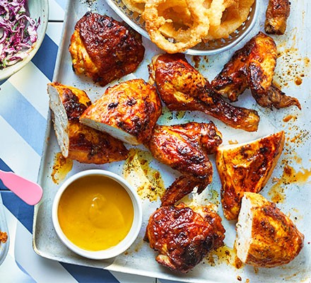 BBQ chicken platter recipe 