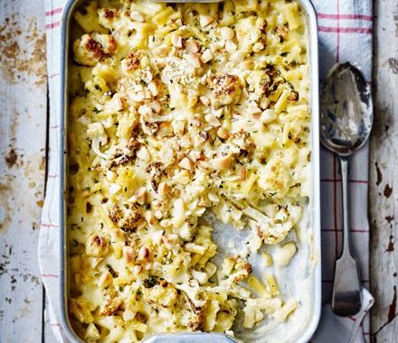 Cauliflower mac & cheese recipe