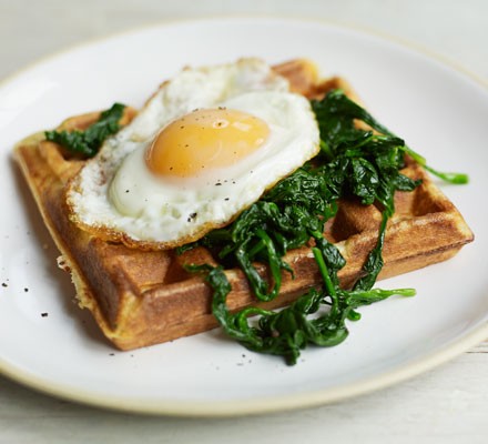 Cheese & herb waffles recipe 