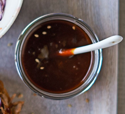 Homemade chipotle molasses BBQ sauce recipe 