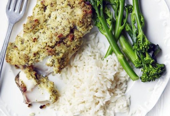Coconut & lime fish recipe
