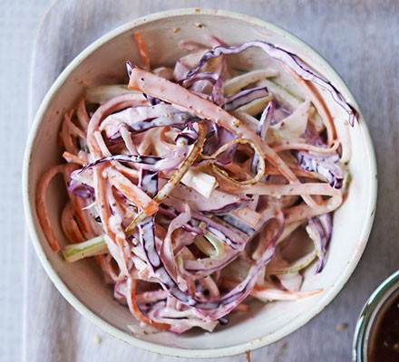 Tangy cabbage slaw recipe 