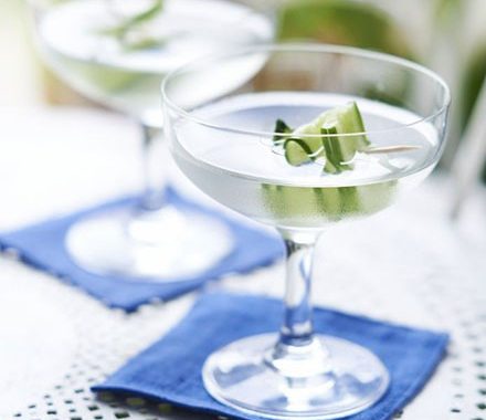 Cucumber martinis recipe