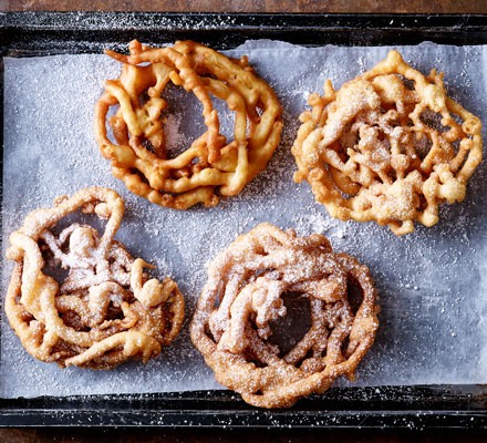 Funnel cakes recipe 