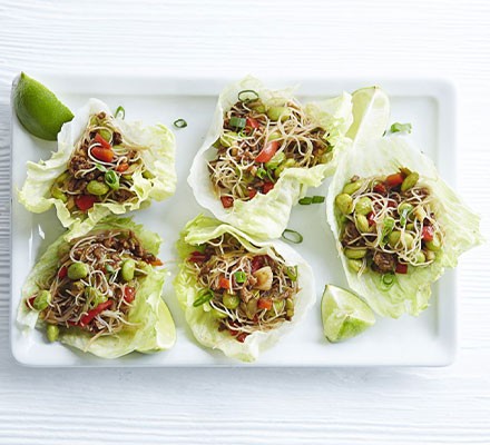 Ginger beef lettuce wraps recipe 