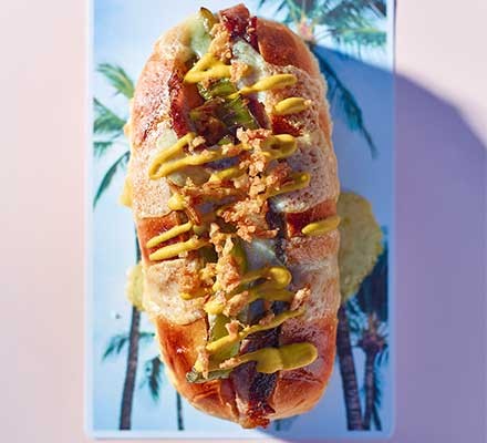 Cheesesteak hot dogs recipe 
