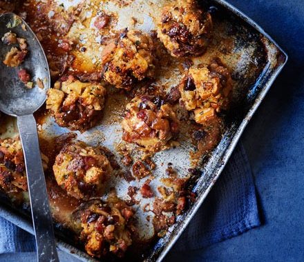 Fig & pancetta American stuffing recipe