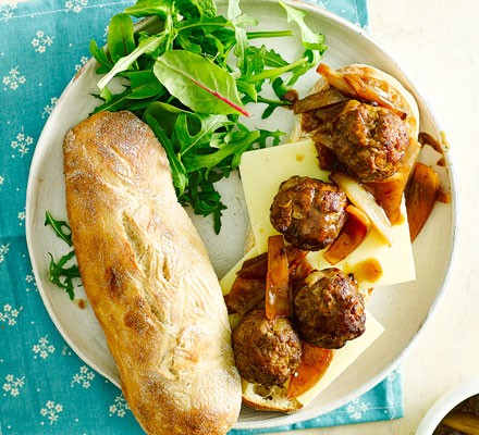 Meatball gravy sub recipe 