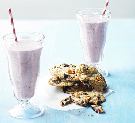 Blueberry milkshakes recipe 