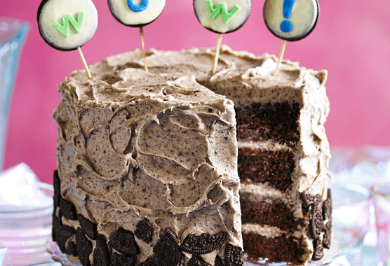 Cookies & cream party cake recipe