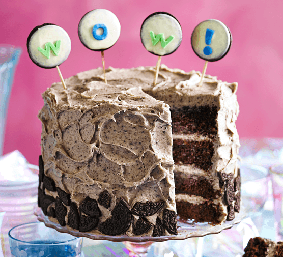 Cookies & cream party cake recipe 