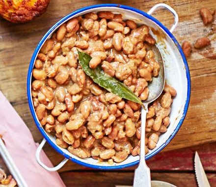Peppered pinto beans recipe